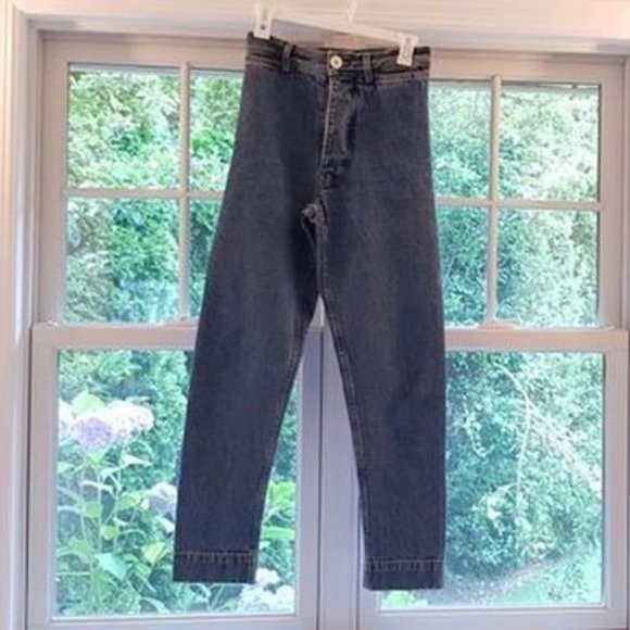 Jesse Kamm Rangers in Cowboy Blue Japanese Denim - Picture 2 of 5